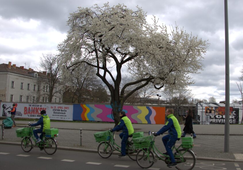 Berlin winter street photography